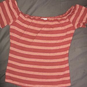 off the shoulder top